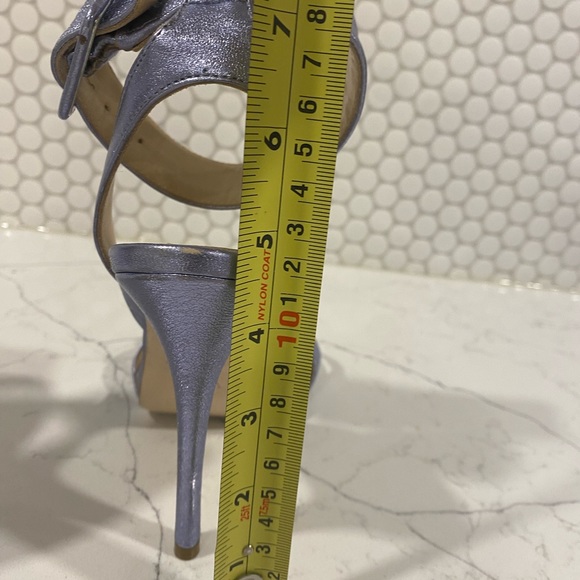 WO Milano - made in Italy blue metallic heels - Picture 8 of 8